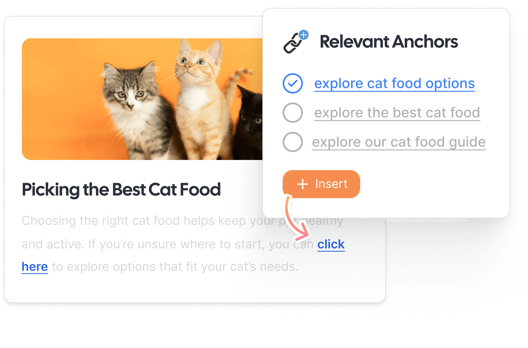 Internal & external linking automated by AI
