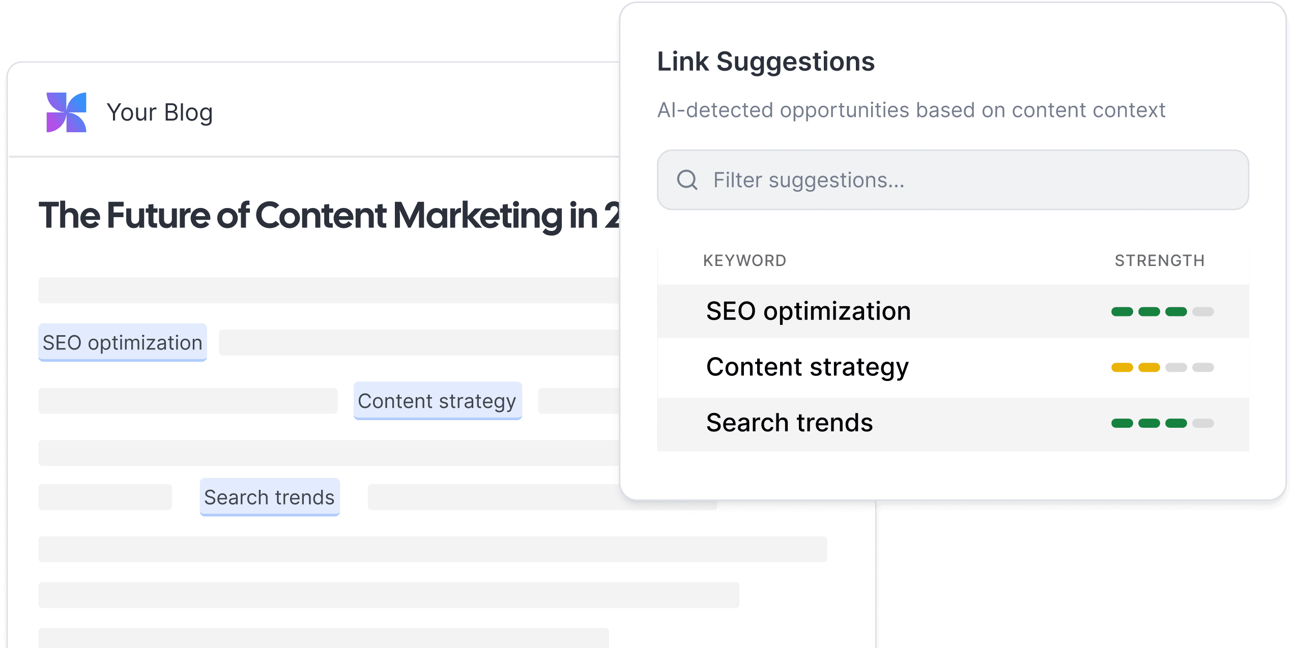Intelligent link mapping