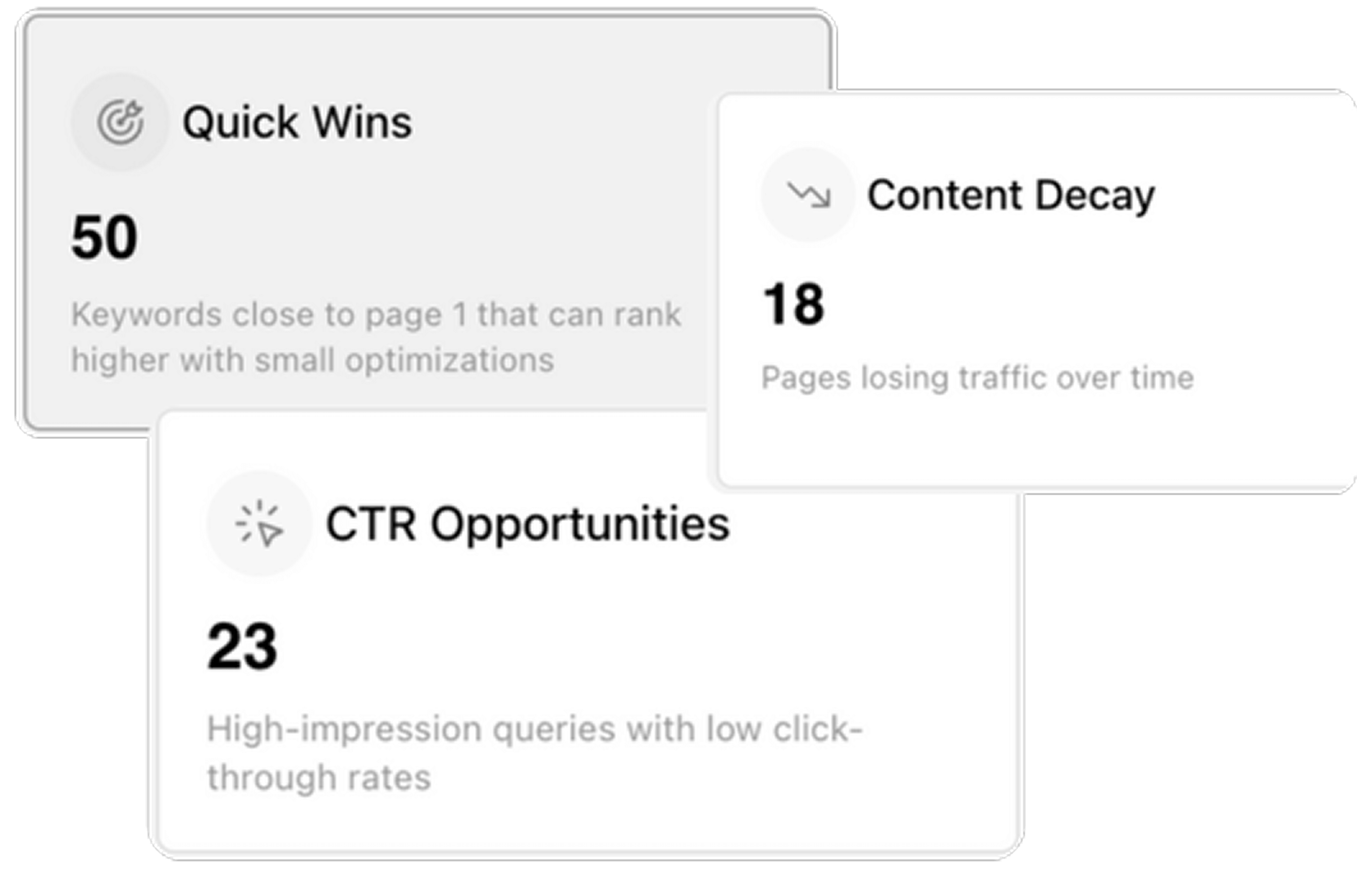 AI recommendation visualization